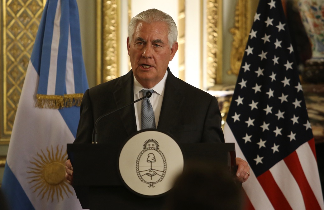Cuba considera que declaraciones de Tillerson llaman a golpe militar en Venezuela