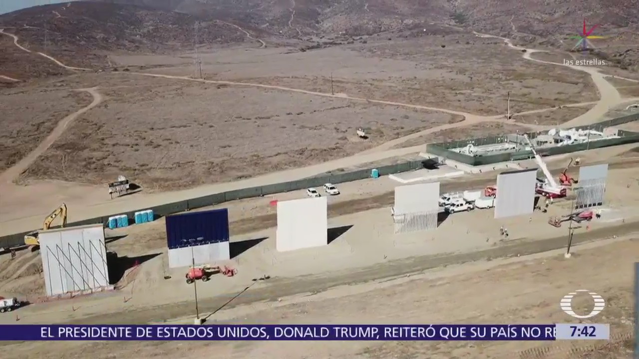 Trump planea viajar a la frontera con México en marzo, según TWP
