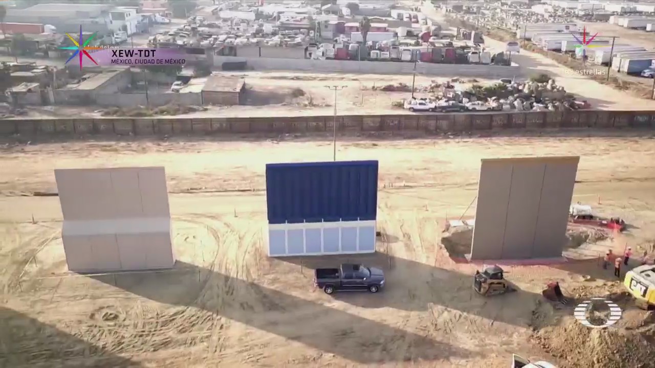 Visitar prototipos del muro de Trump, nueva atracción turística