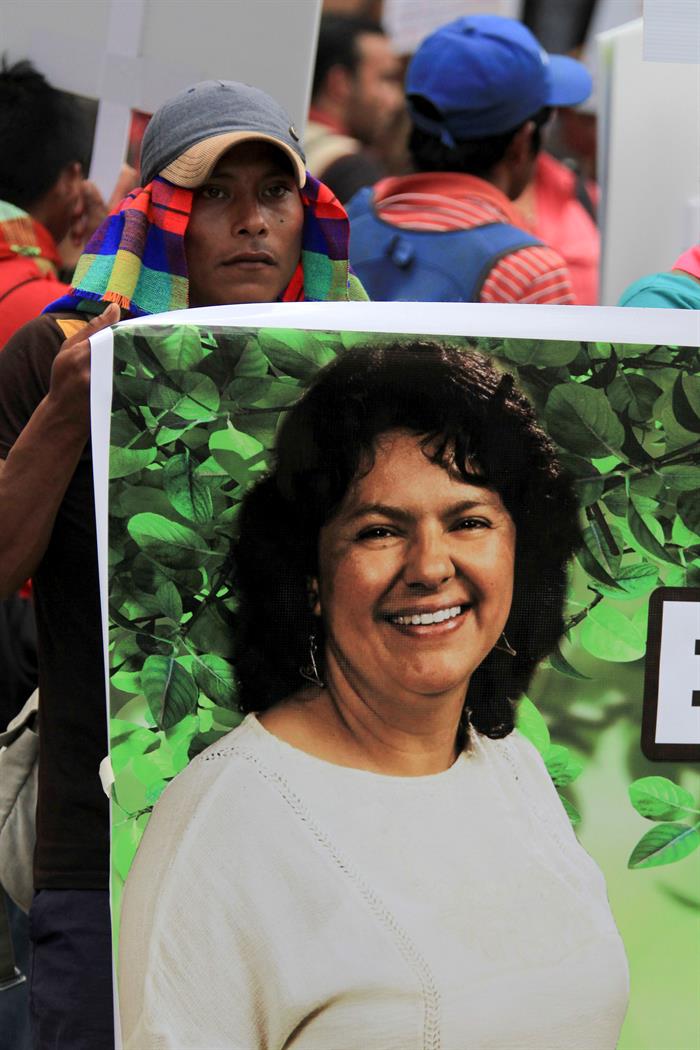 Dictan prisión preventiva para presunto autor intelectual del asesinato de Berta Cáceres