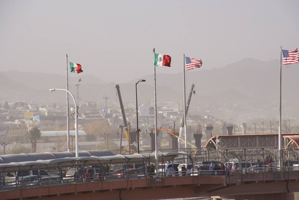 Foto: Fuertes vientos en Ciudad Juárez, Chihuahua, 21 abril 2019