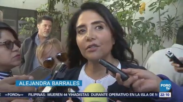 Alejandra Barrales Anuncia Realizará Registro Jueves