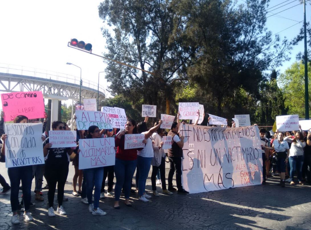 Exigen activación de alerta de género en Puebla tras agresión a estudiante
