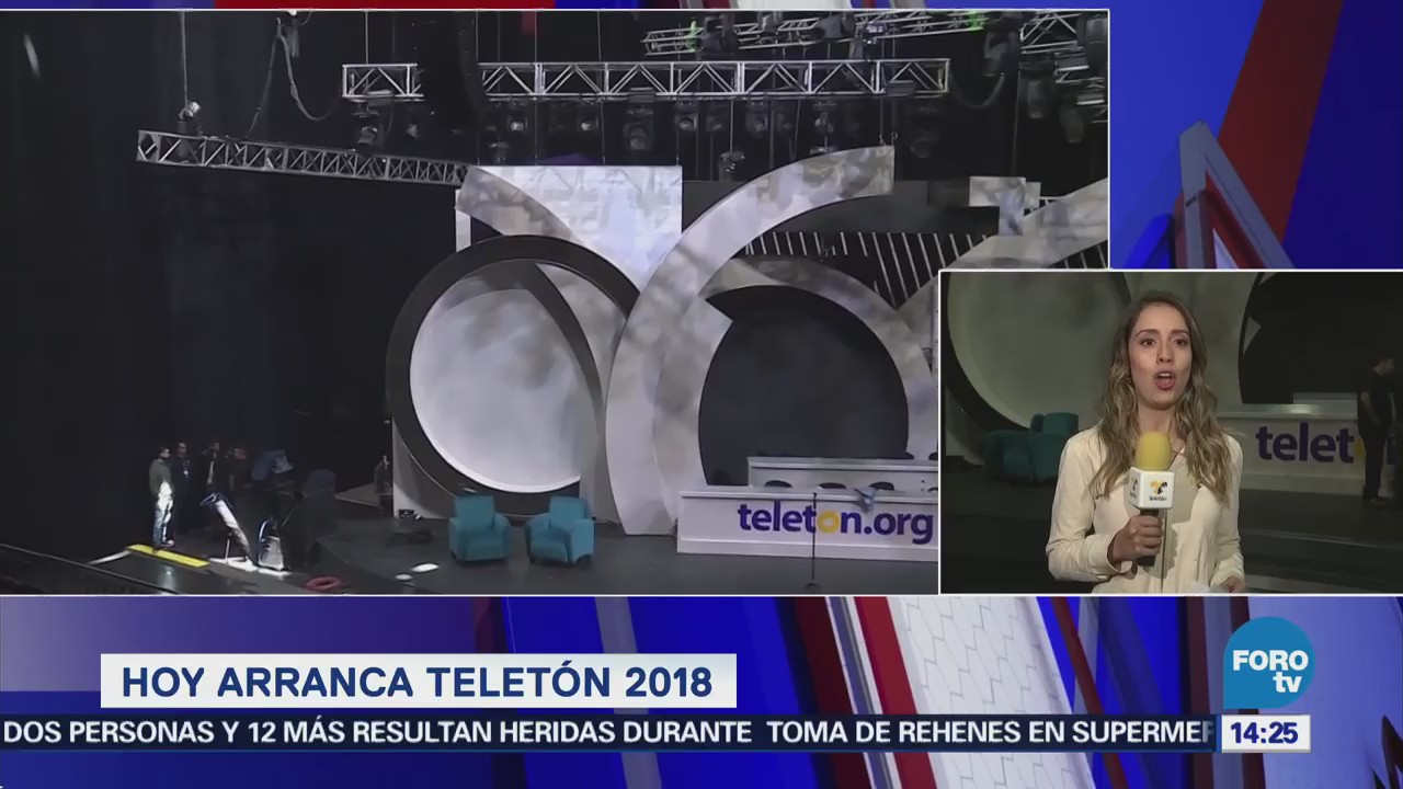 Alistan Frontón México Realización Teletón 2018