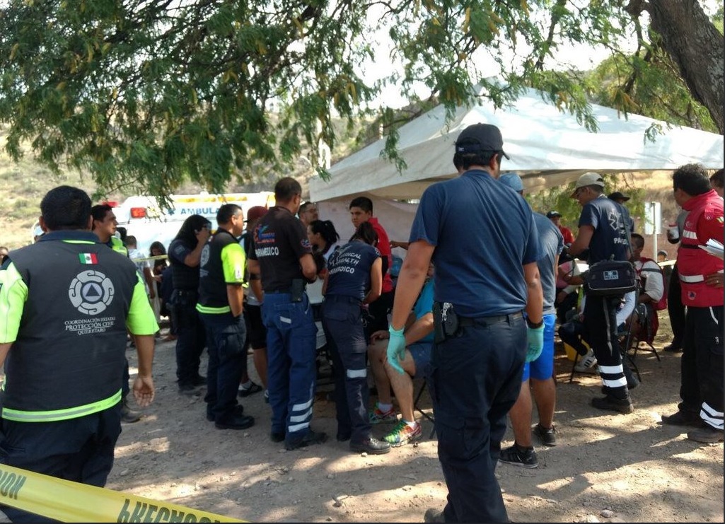 Abejas atacan a asistentes al viacrucis en El Marqués, Querétaro