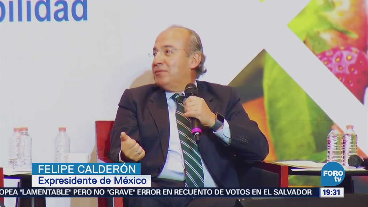 Calderón Critica Propuesta Amlo