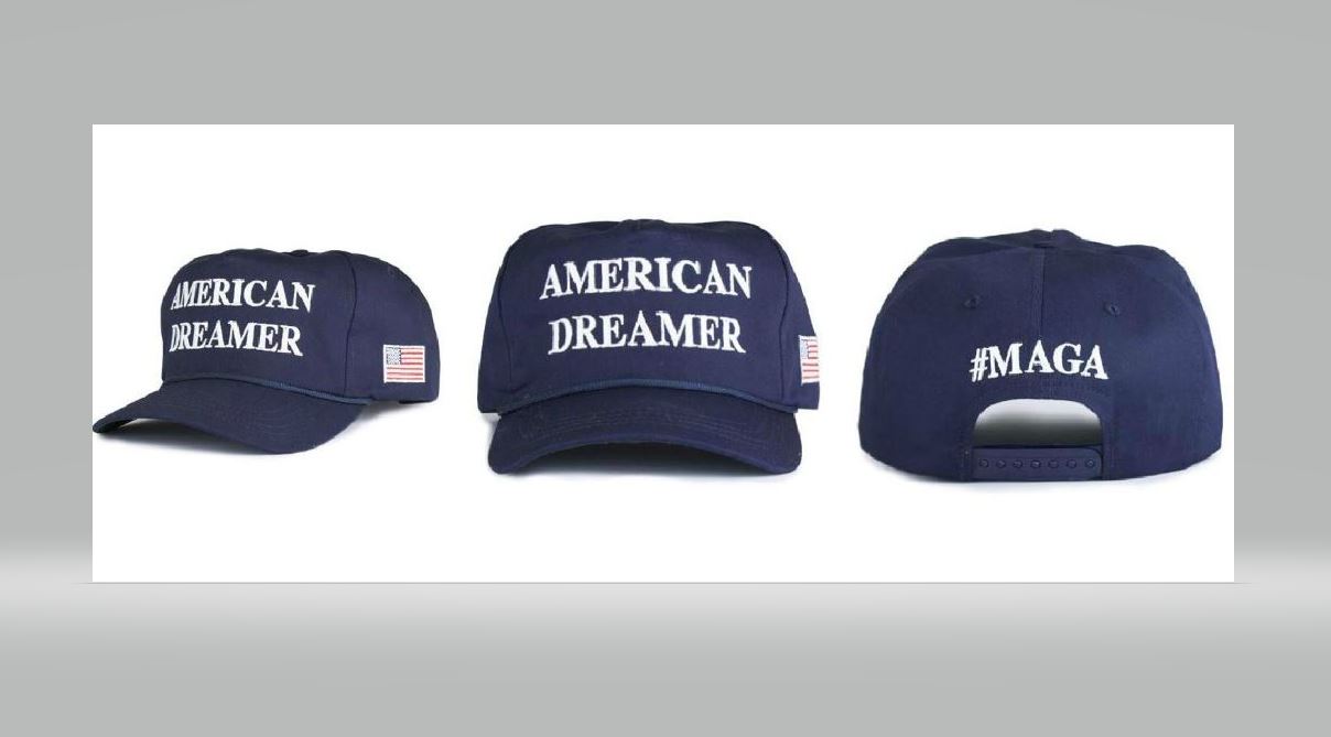 La campaña de Trump vende gorra con la frase 'soñador estadounidense'