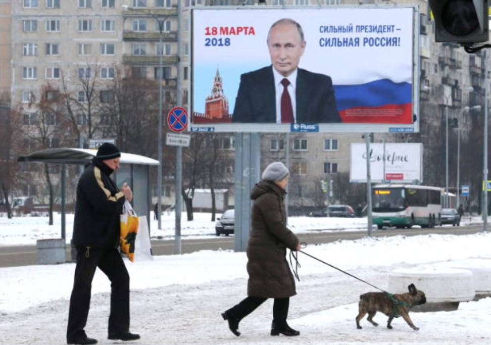 Vladimir Putin pide a los rusos votar en elecciones presidenciales. (Gettyimages)