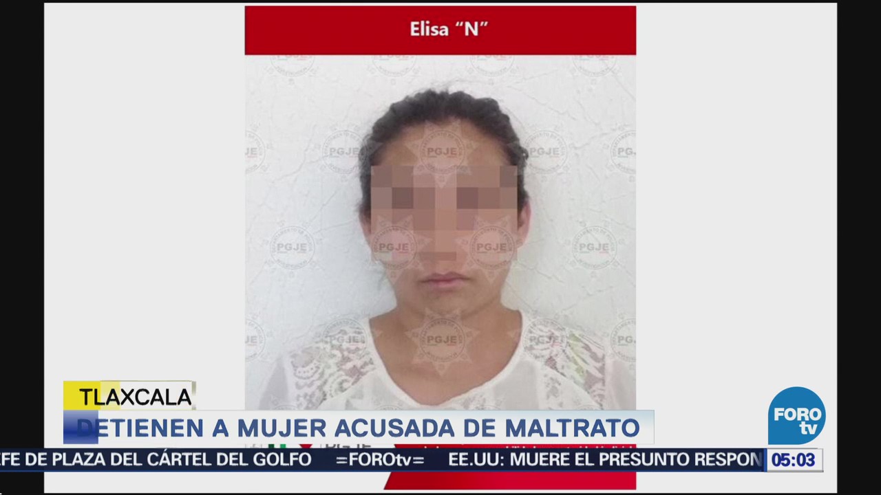 Capturan a mujer acusada de golpear a menores, en Tlaxcala