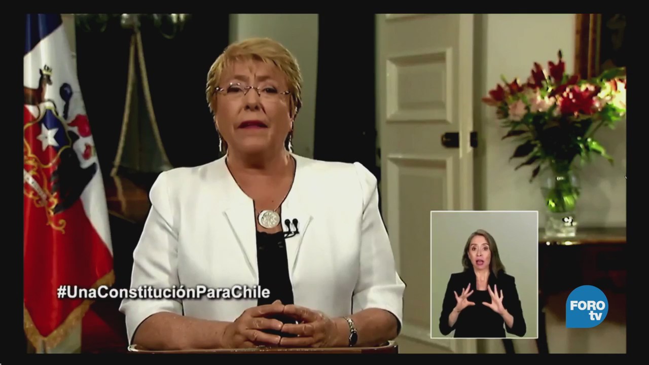 Chile: Michelle Bachelet propone una nueva Constitución