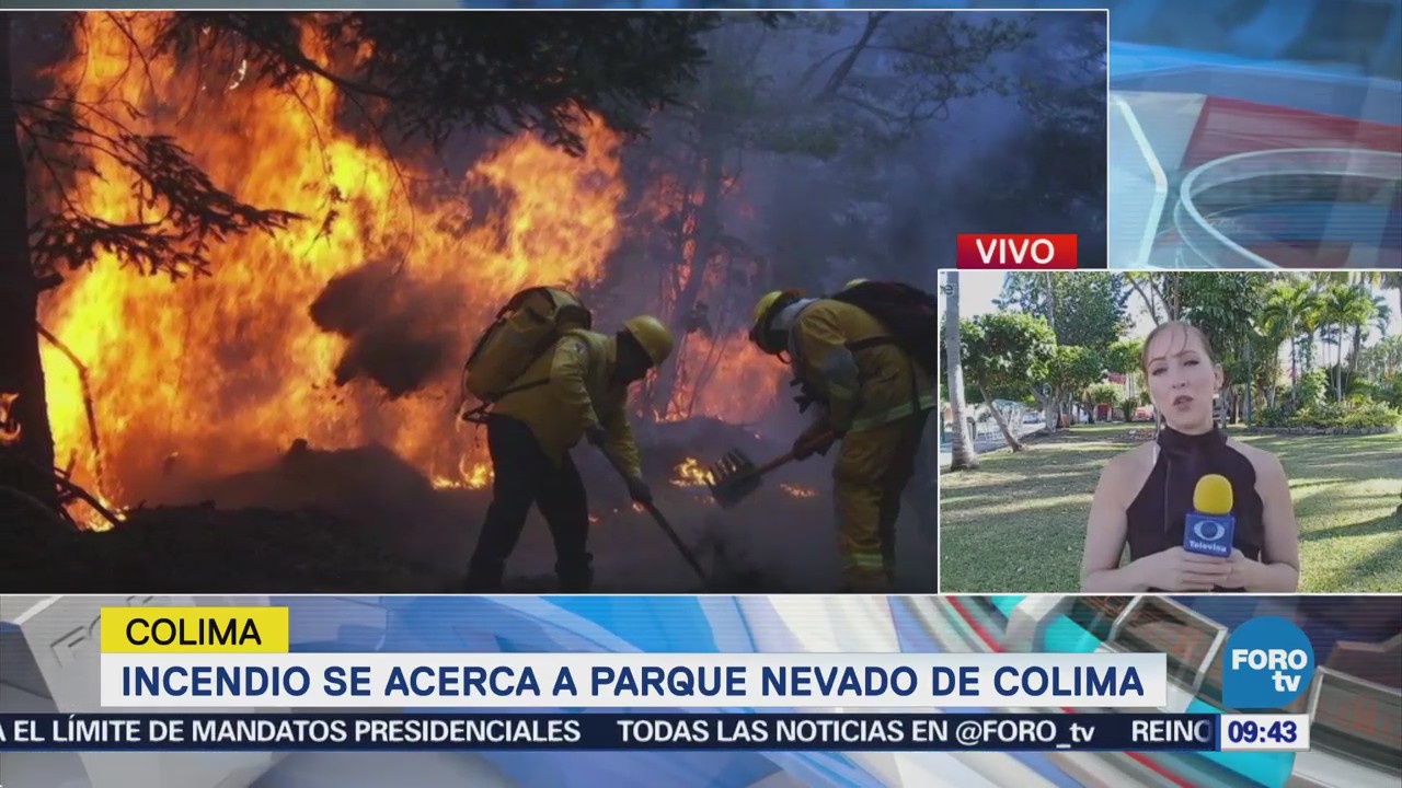 Controlan Incendio Parque Nevado De Colima