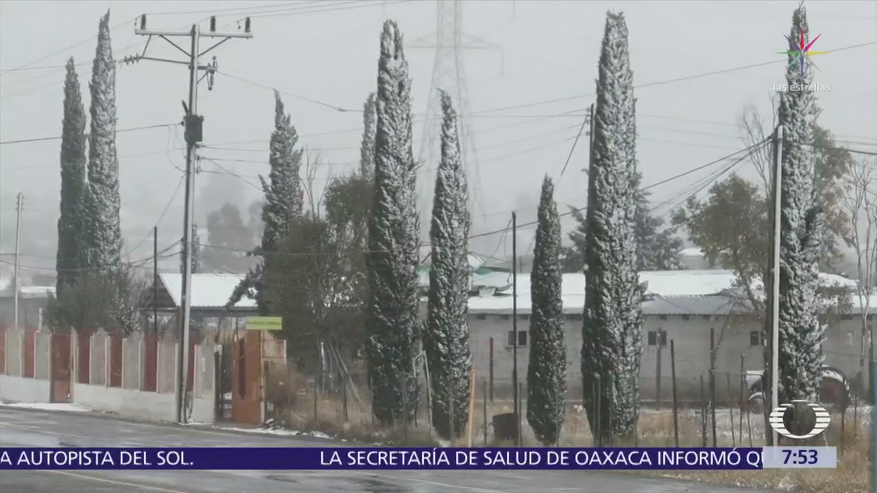 Cuarta tormenta invernal provoca nevadas en Sonora