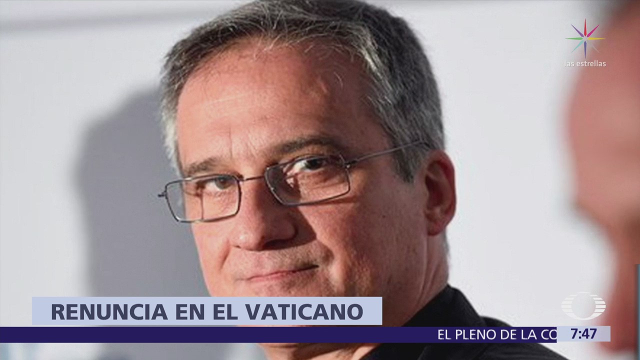 Darío Viganó presenta renuncia a la Secretaría de Comunicación del Vaticano