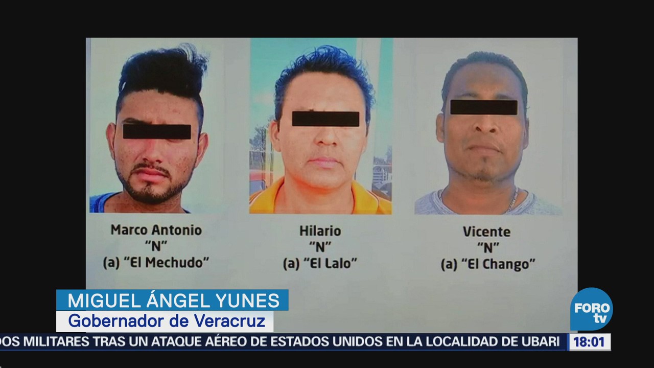 Detienen a 3 sujetos por muerte de policía en Veracruz