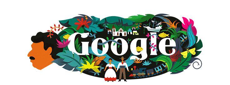 Google celebra 91 aniversario del natalicio de Gabriel García Márquez