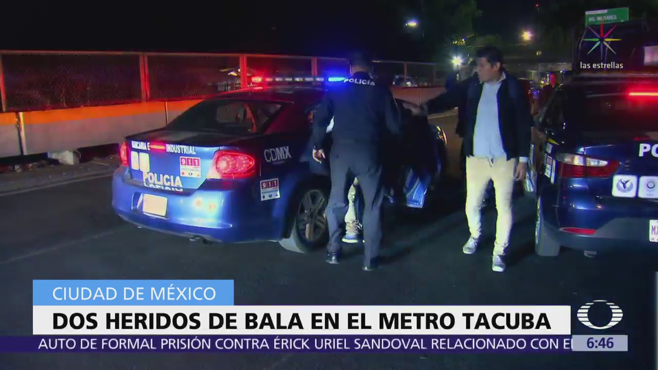 Dos lesionados por balazos al interior del Metro Tacuba CDMX