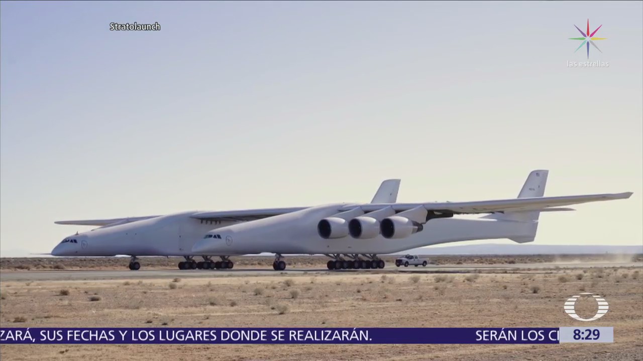 El avión más grande logra aceleración récord