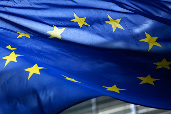 Foto: Bandera de la Unión Europea, 20 enero 2019