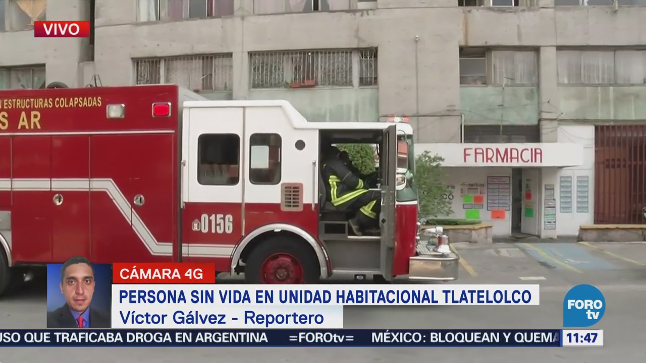 Encuentran persona sin vida en la Unidad habitacional Tlatelolco, CDMX