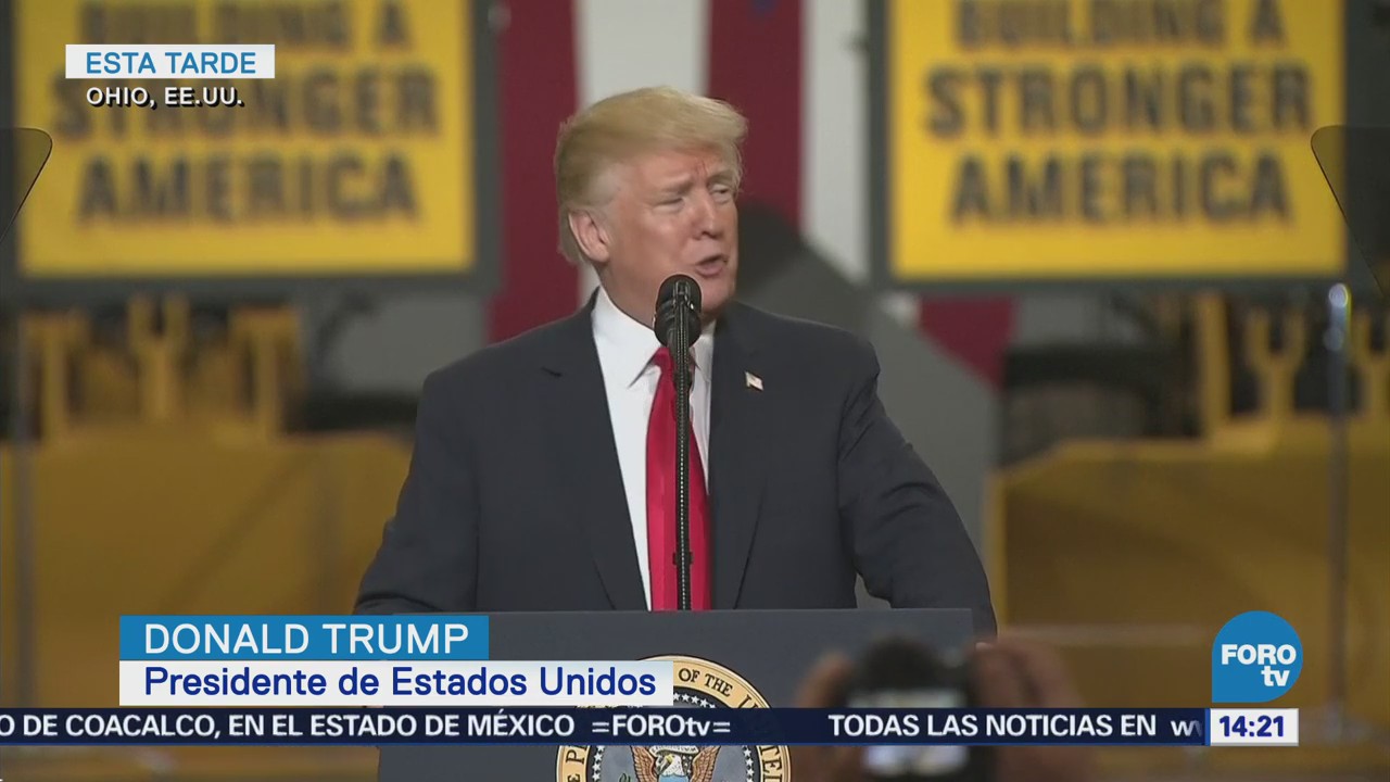 Enorgullece a Trump construcción de muro fronterizo