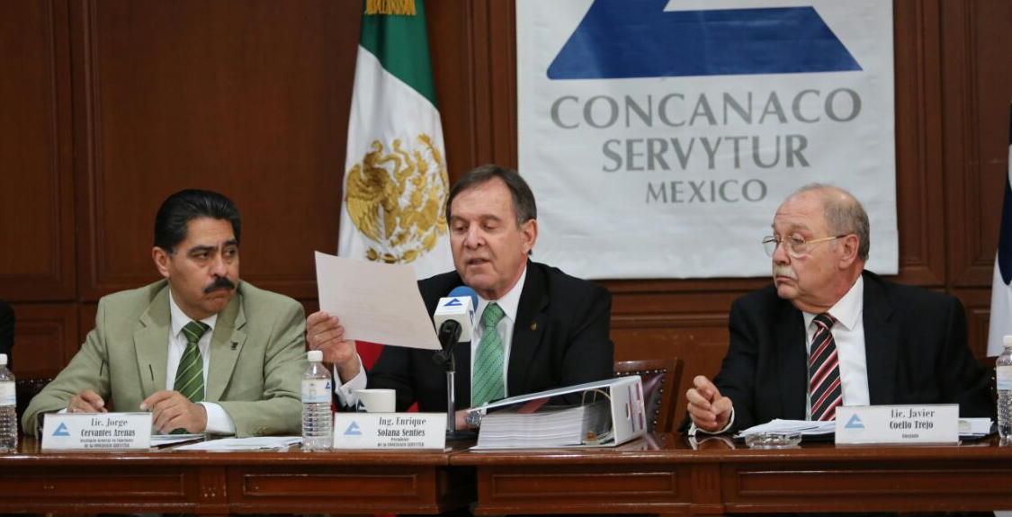 Enrique Solana afirma que desconoce contratos de Concanaco con empresa fachada