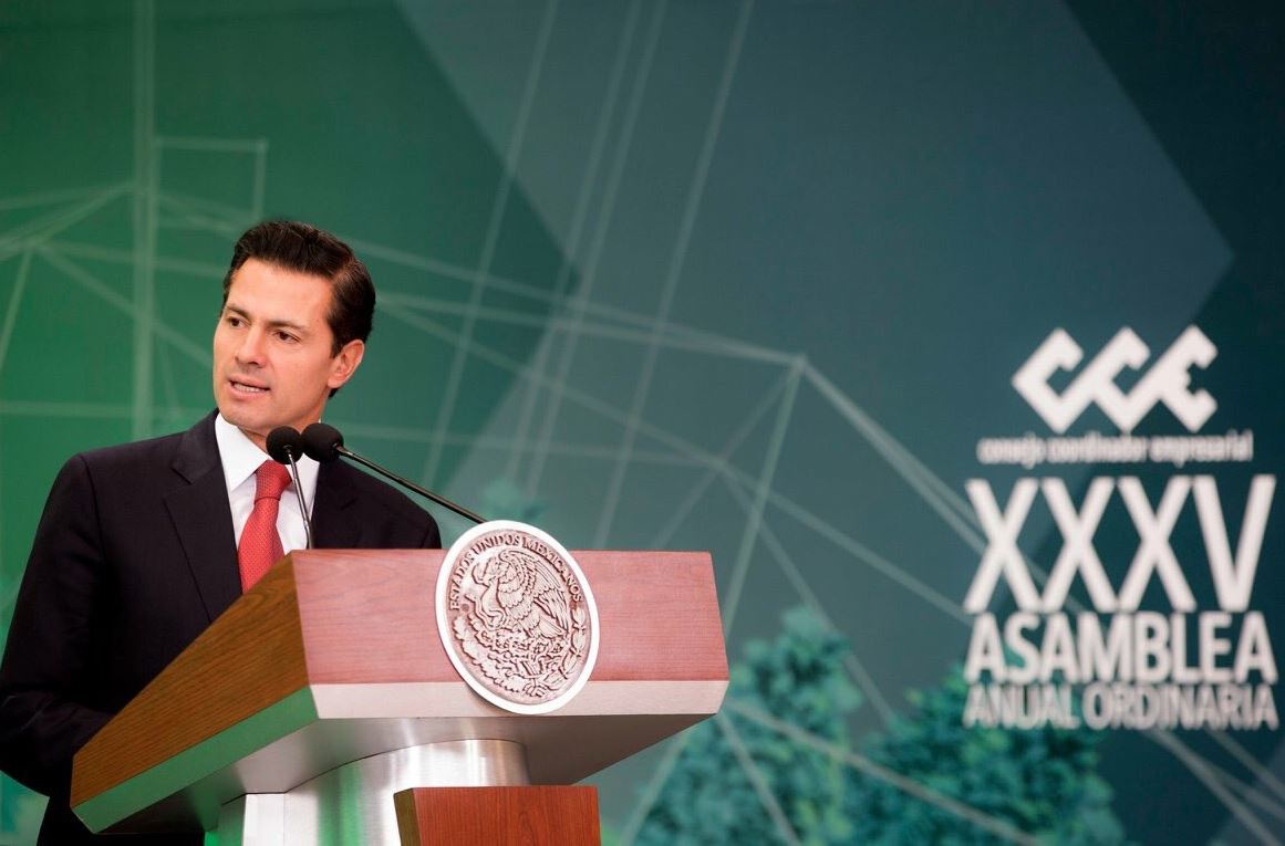 EPN pide a CCE trabajar para preservar logros de México