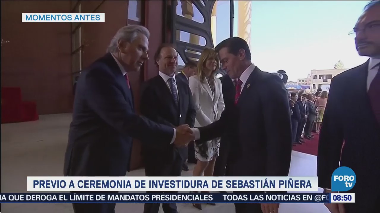 Epn Acude Ceremonia Investidura Sebastián Piñera