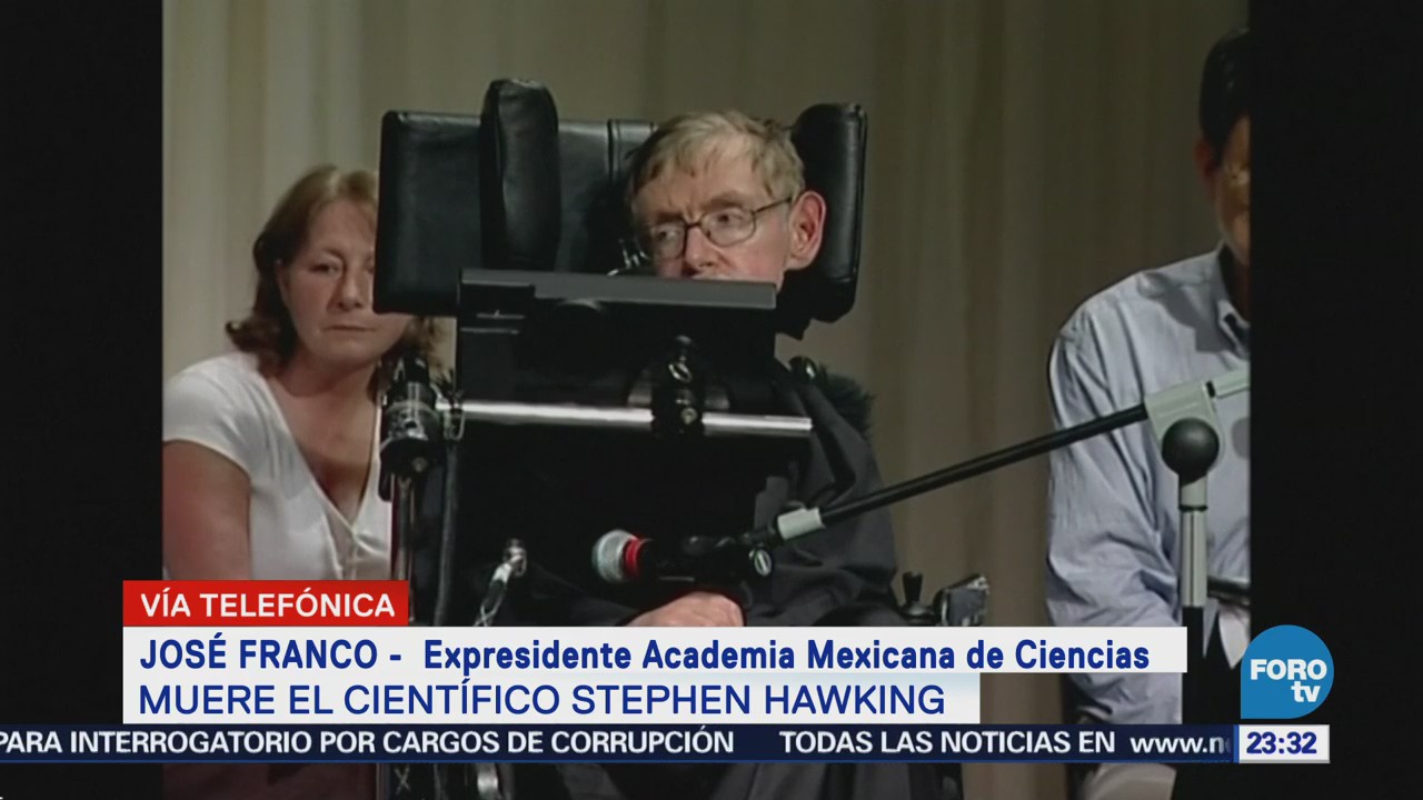 Muerte de Stephen Hawking causa tristeza a la comunidad científica