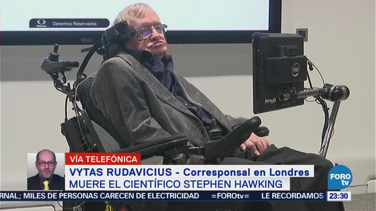 Reino Unido despierta con la muerte de Stephen Hawking