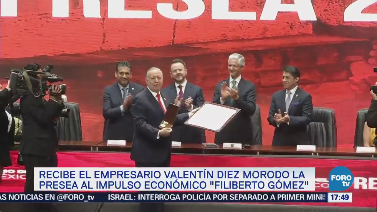 Estado México Reconoce Empresario Valentín Diez Morodo