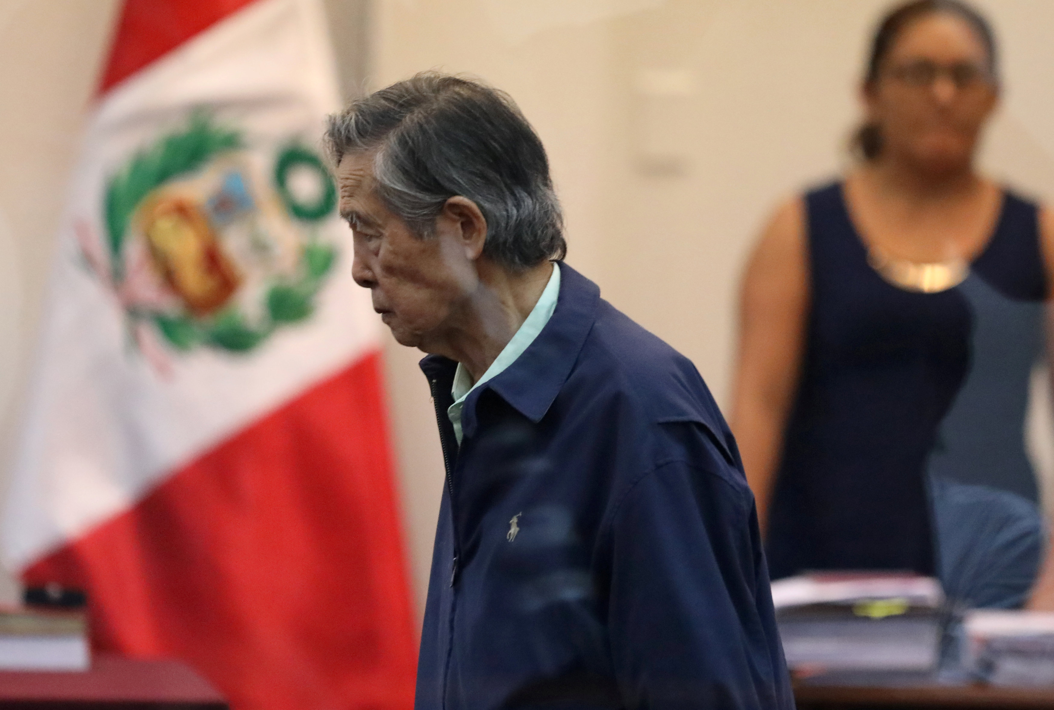 Expresidente Fujimori testifica juicio secuestro periodista