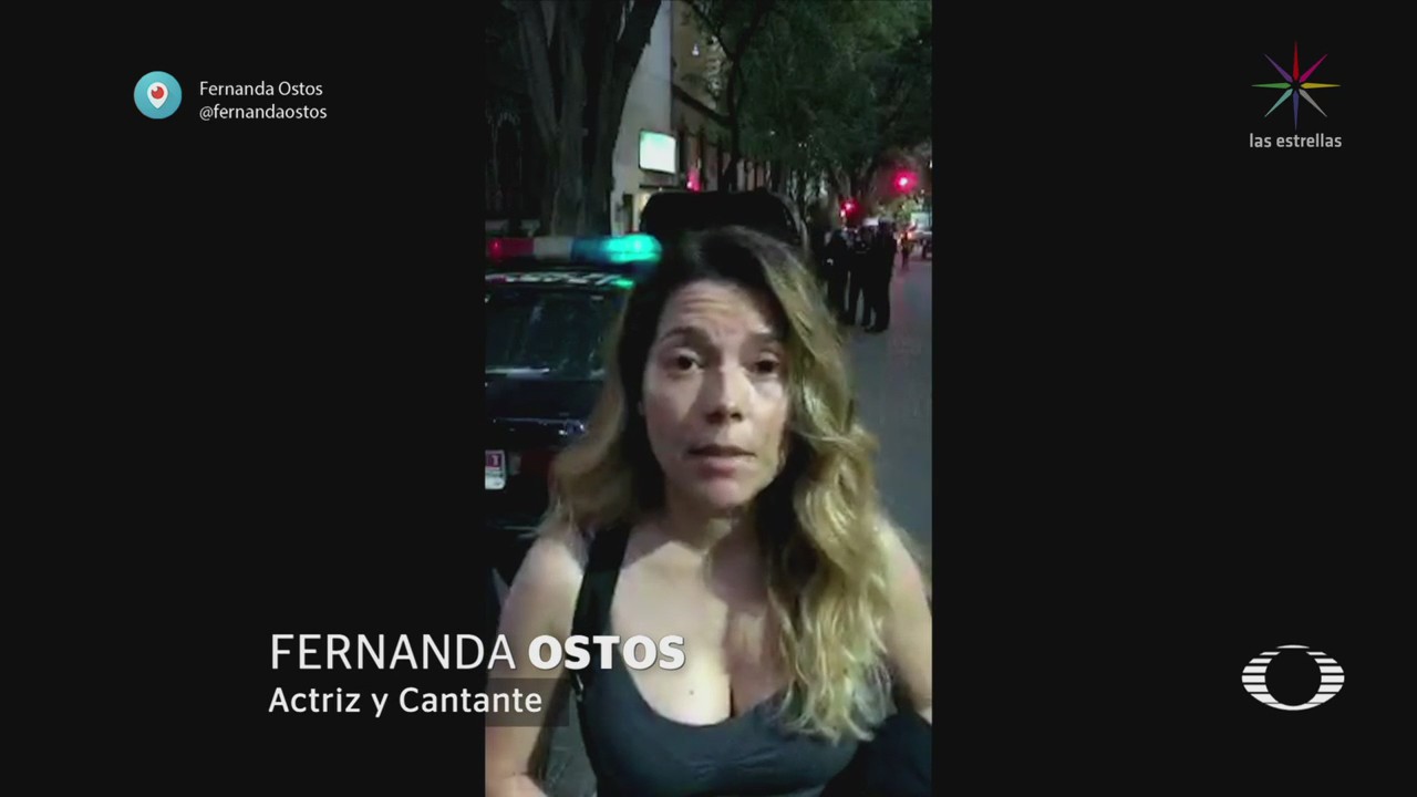Fernanda Ostos denuncia agresión seFernanda Ostos denuncia agresión sexual en la Condesaxual en la Condesa
