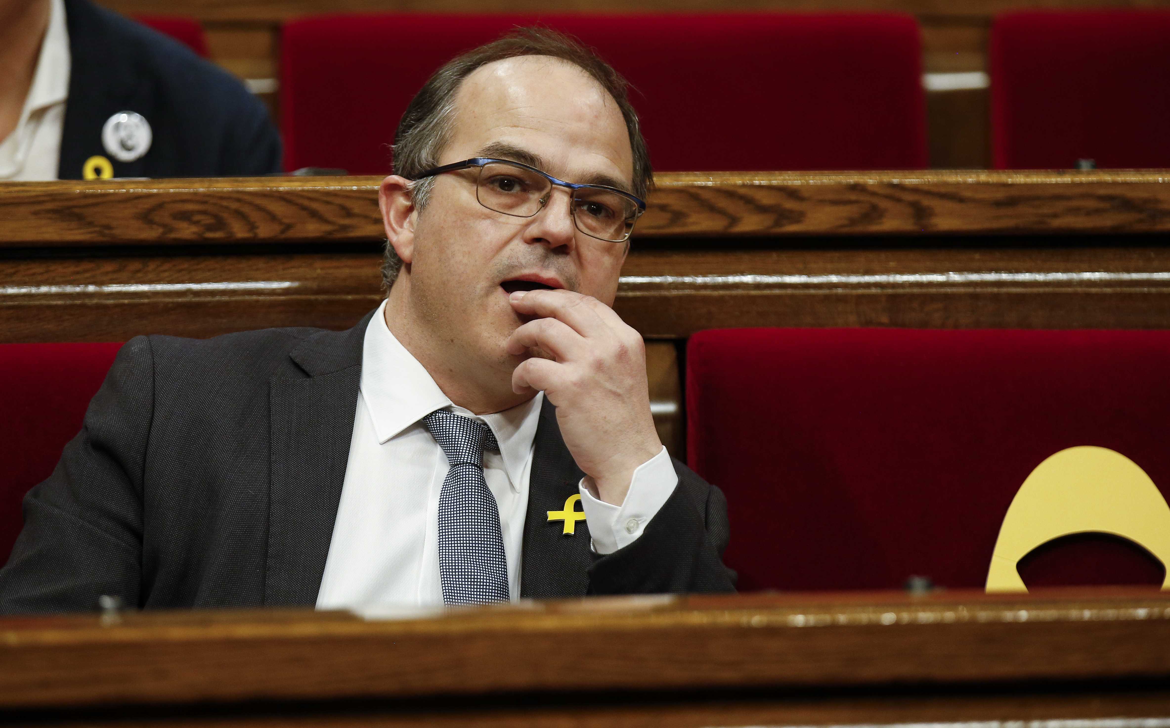 Fracasa investidura Jordi Turull como nuevo presidente Cataluña