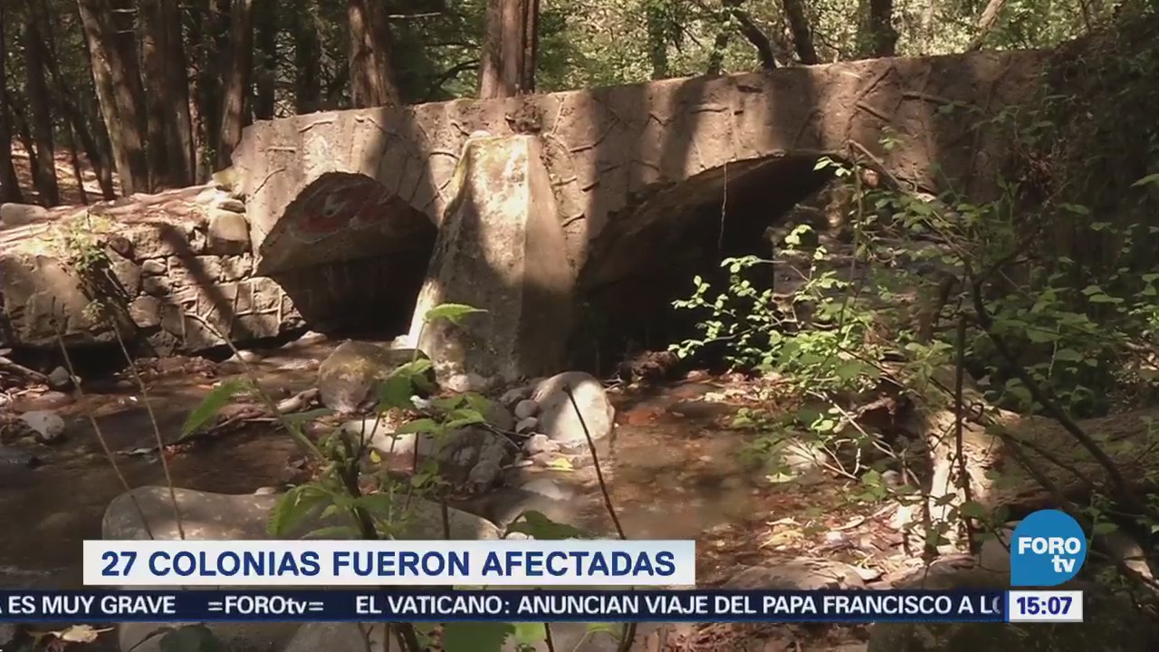 Hallan Piedras Obstruyendo Red Agua Potable Magdalena Contreras