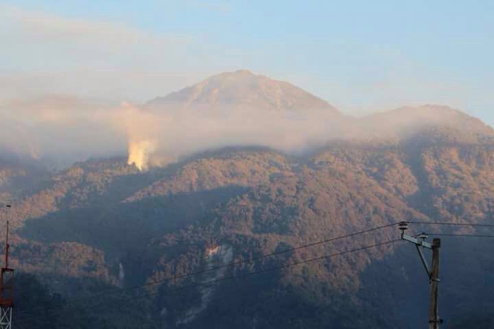 Sofocan incendio en reserva ecológica en límites de Chiapas y Guatemala