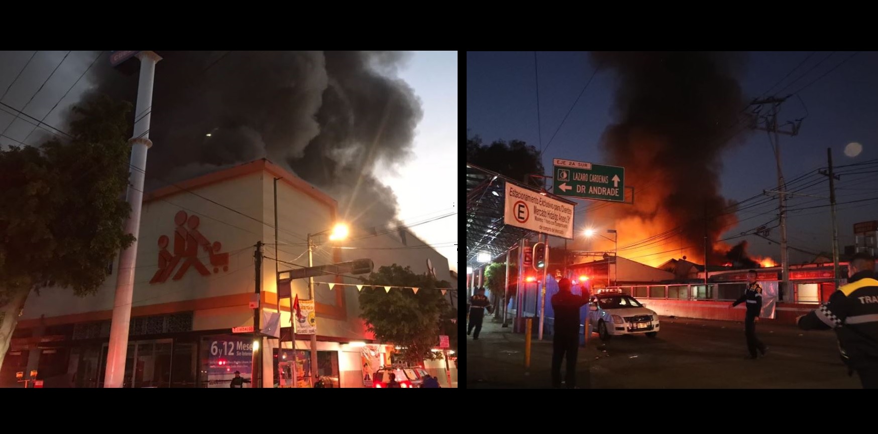 Dos incendios movilizan a los servicios de emergencia en la CDMX