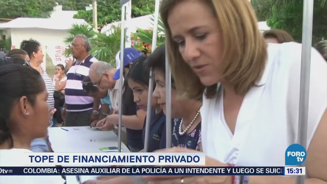 INE acuerda tope de financiamiento privado para Margarita Zavala