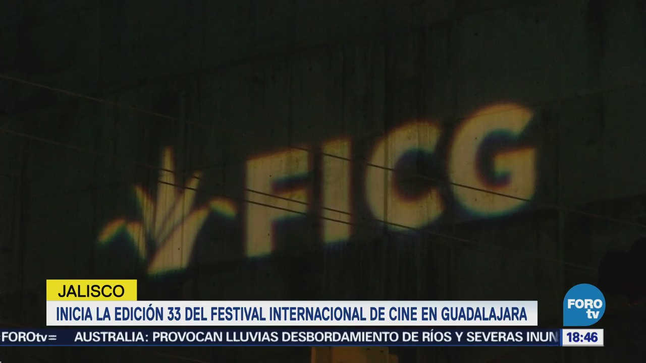 Inicia la edición 33 del Festival Internacional de Cine en Guadalajara