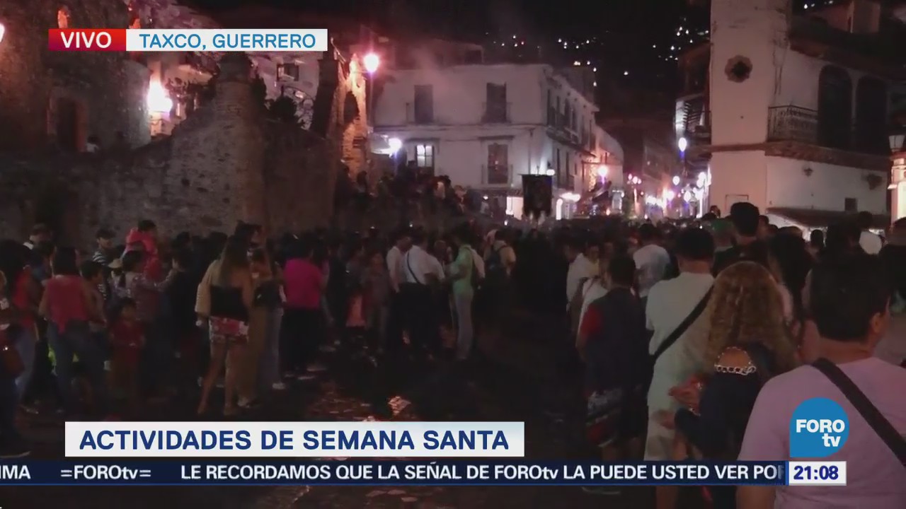 Inicia procesión de la Santísima Trinidad en Taxco Guerrero