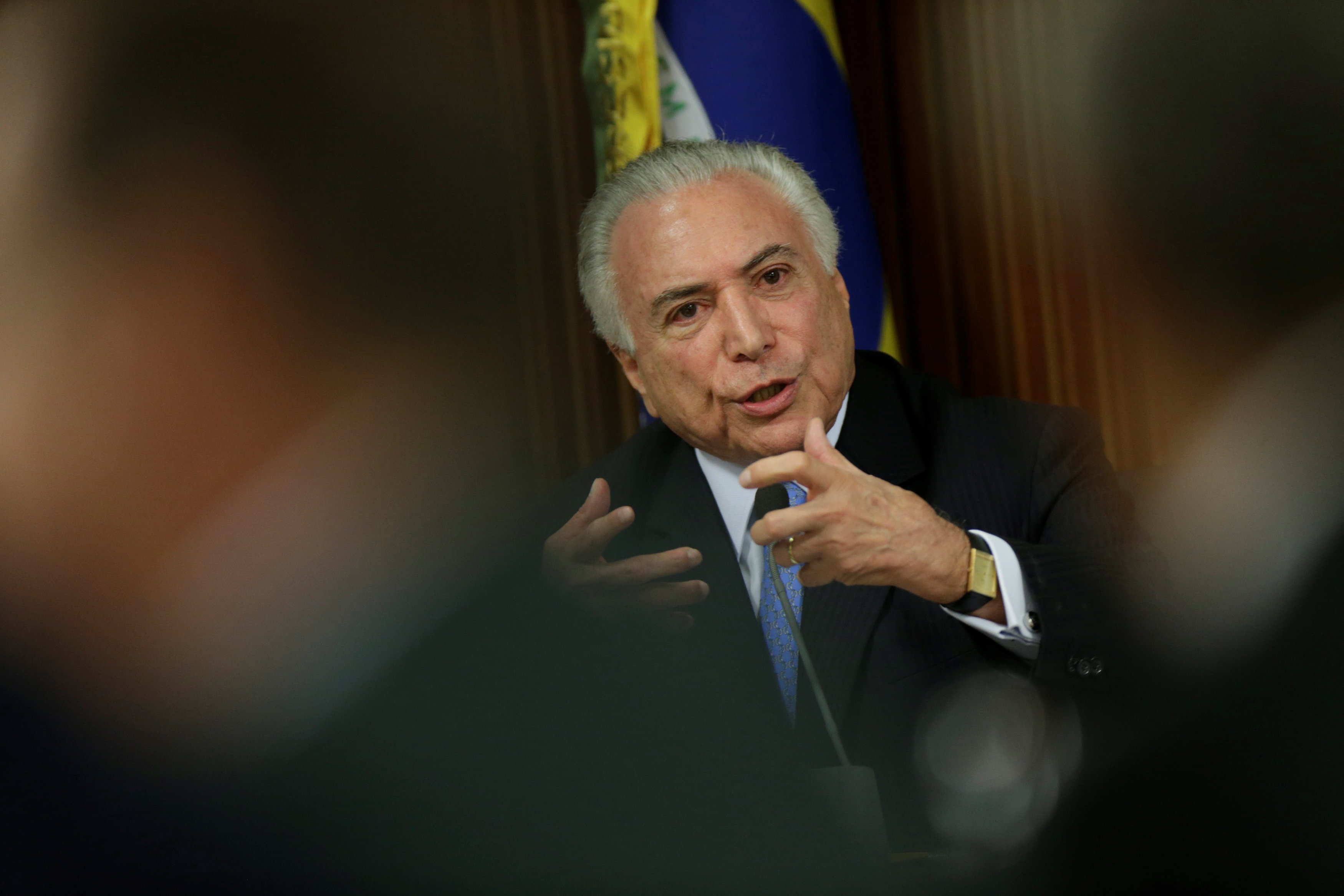 Justicia brasileña investigará presidente Michel Temer corrupción