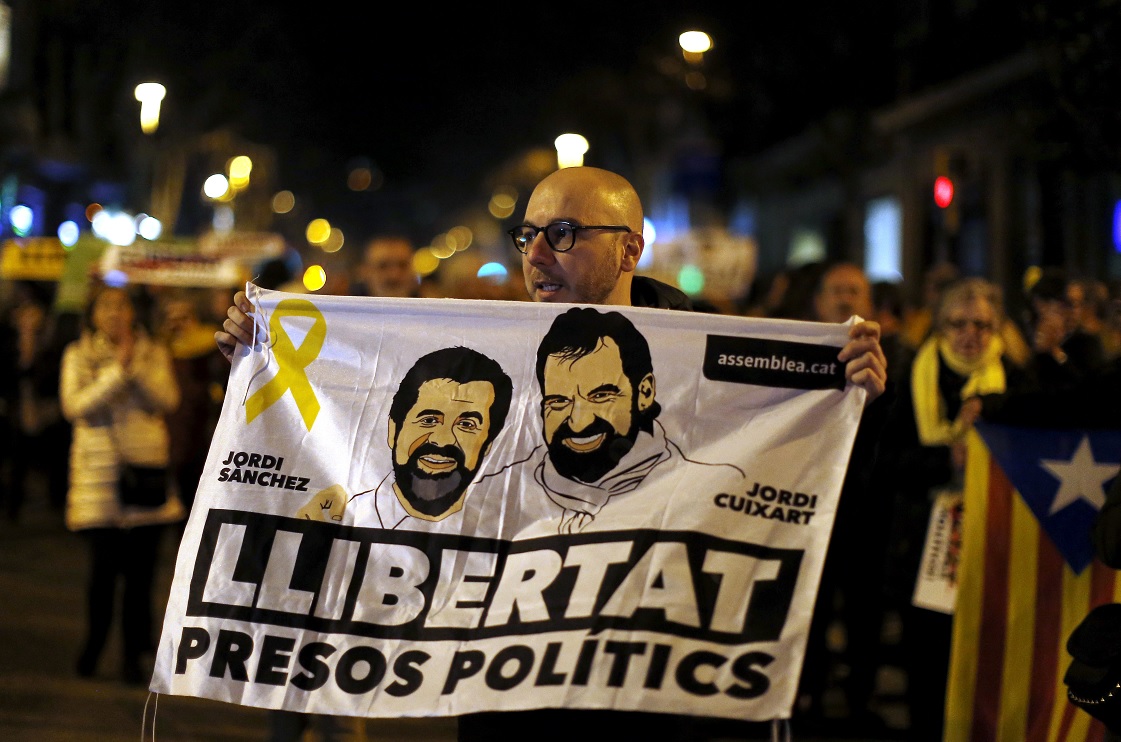 Niegan a Jordi Sánchez salir de prisión para ser investido presidente Cataluña