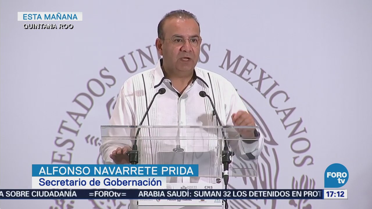 Inseguridad Resuelve Trabajo Navarrete Secretario De Gobernación, Alfonso Navarrete Prida