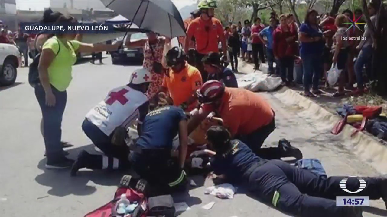 Reportan Atropellamiento Tianguis Guadalupe Nuevo León