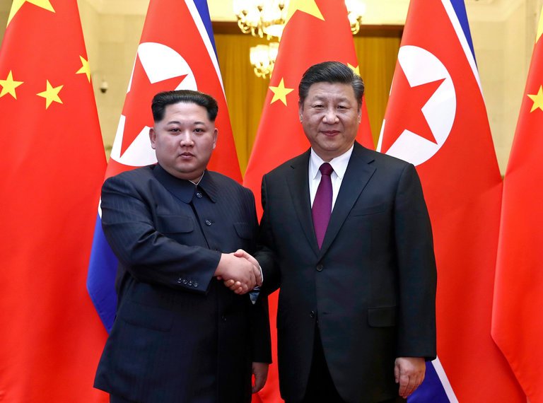 Norcorea Kim Jong Un China presidente Xi Jinping