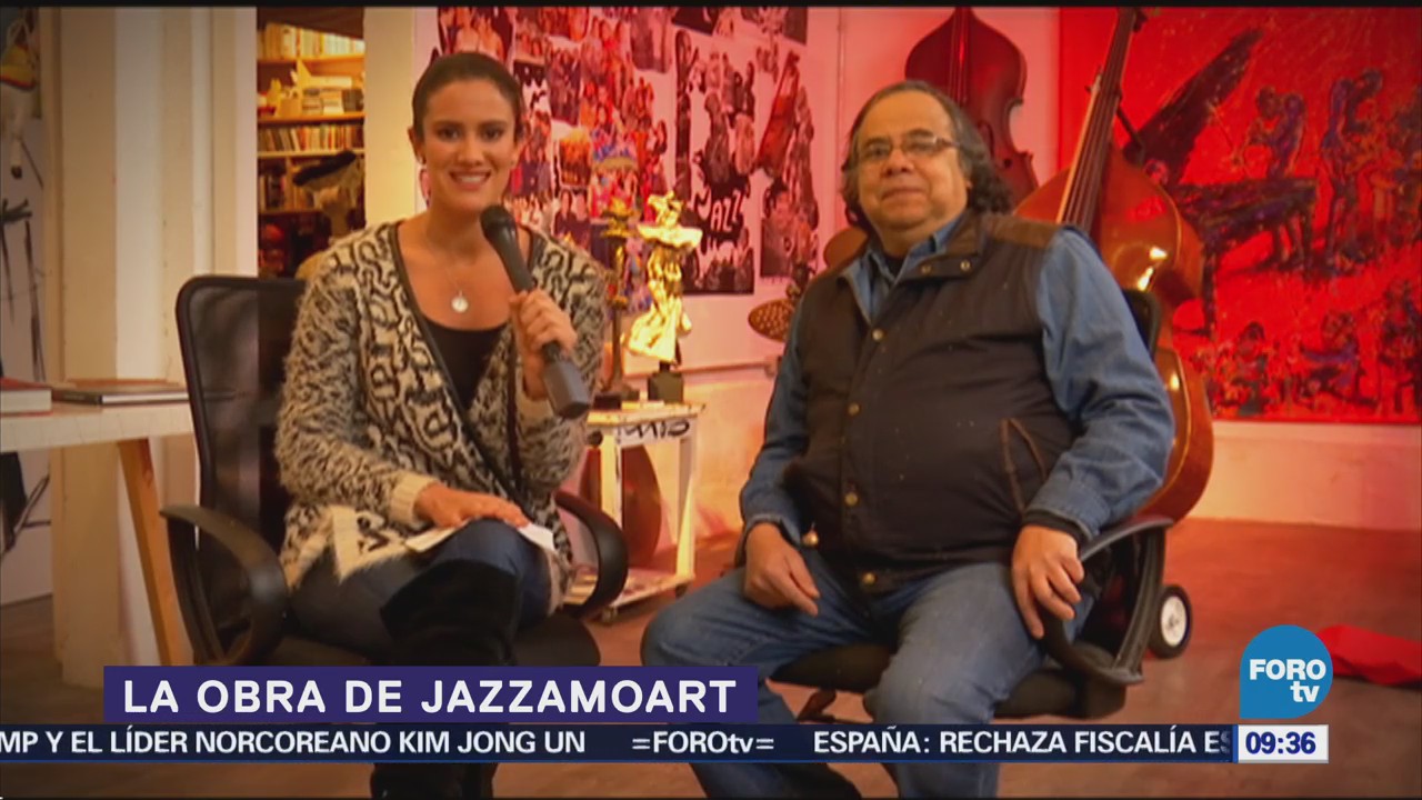 Ximena Cervantes nos lleva a conocer el trabajo del artista Jazzamoart