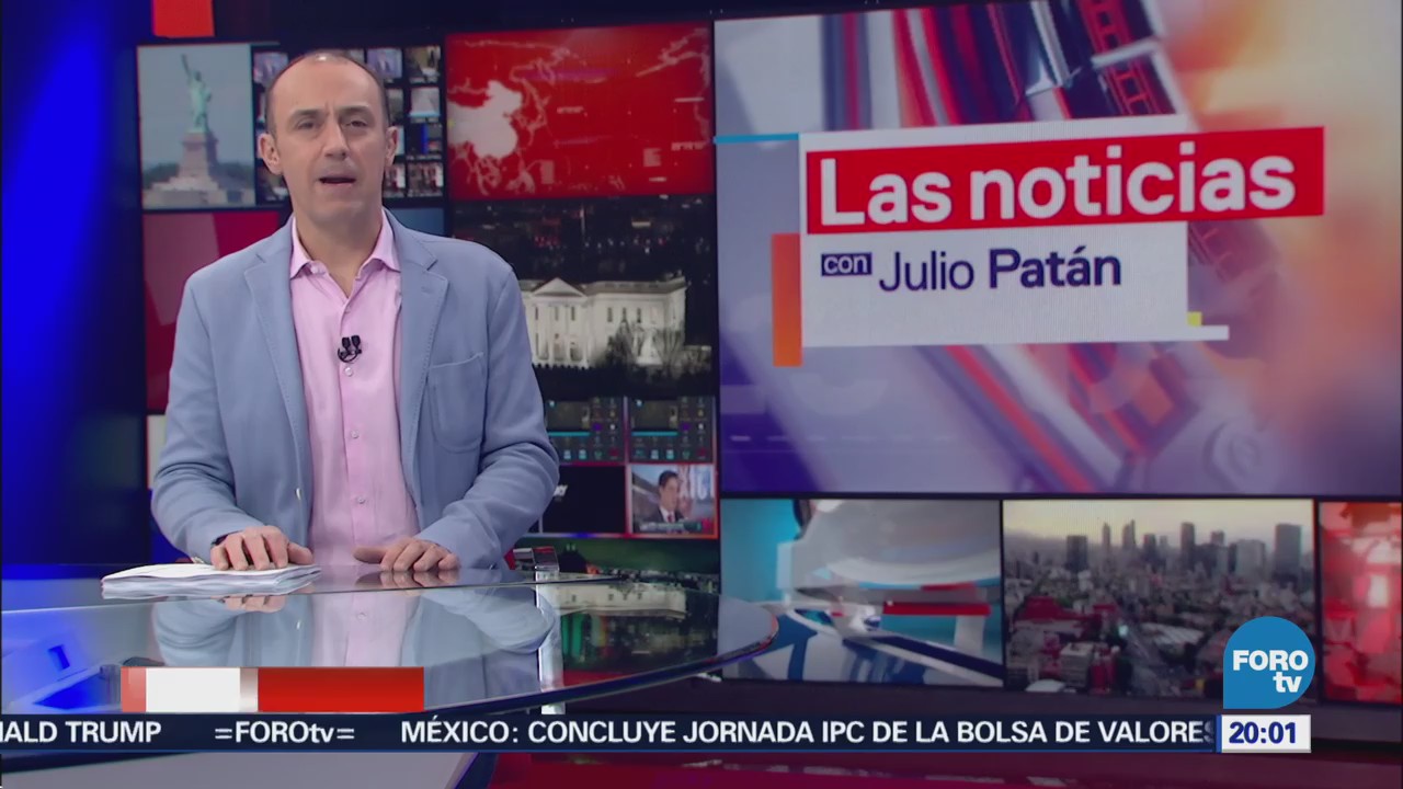 Noticias con Julio Patán: Programa del 8 de marzo de 2018