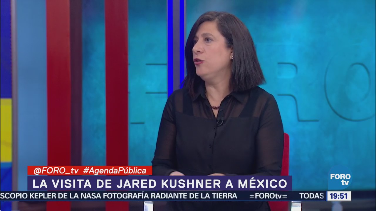 Leticia Calderón Chelius habla de la visita de Jared Kushner