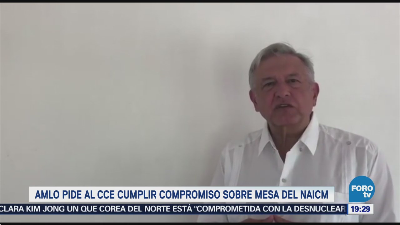 López Obrador Pide Cce Cumpla Análisis Naim
