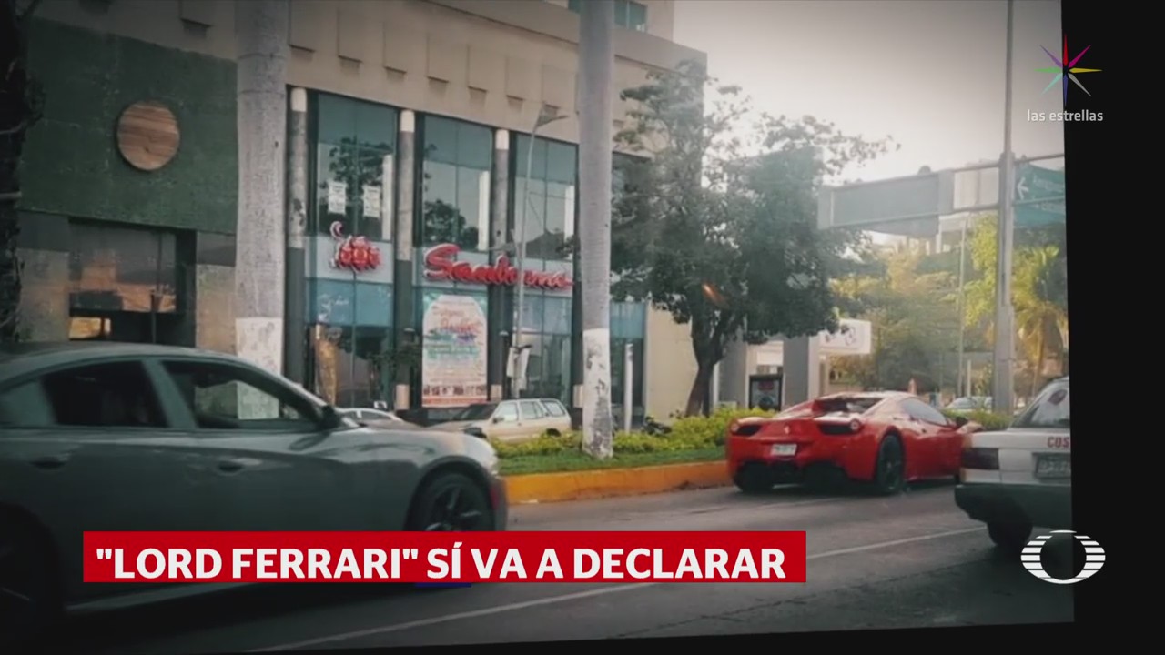 'Lord Ferrari' se presentará el lunes en la Fiscalía de Guerrero
