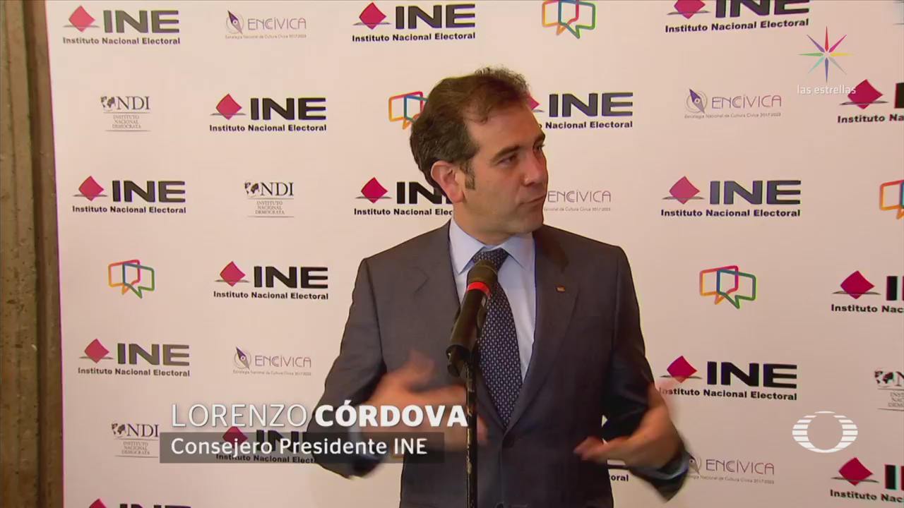 Lorenzo Córdova anticipa ataque contra el INE